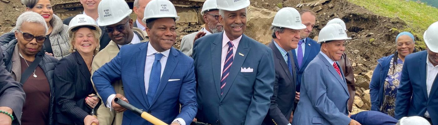 Community Housing Innovations Breaks Ground on Mt. Hope Plaza