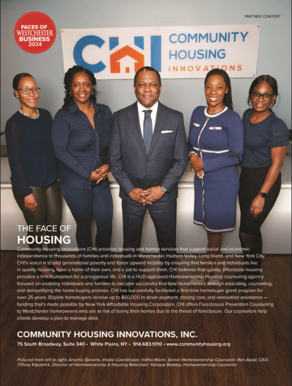 CHI Homeownership team featured in 914Inc. magazine